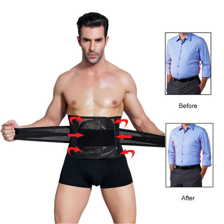 Outtobe Belt Unisex Abdominal Belly Belt Sport Sweat Belt Waist Support  Belts Waist Burning Slimming Belt Protective Waist Belt Slimming Waist  Corset