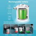 Mini Air Pump Portable Camping Light Tiny Inflator/Deflator Pump with Battery USB Rechargeable for Pool Floats Air Bed.