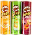 Pringles Chips Variety Pack - Cheddar Cheese, Sour Cream & Onion, BBQ - 3 Pack (USA). 