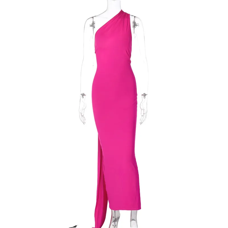 Hugcitar One Shoulder Backless Adjustable Scarf Loop Ruched Maxi Dress 2023 Women Elegant Y2K Streetwear Festival Outfit | Daraz.com.bd Hugcitar One Shoulder Backless Adjustable Scarf Loop Ruched Maxi Dress 2023 Women Elegant Y2K Streetwear Festival Outfit | Daraz.com.bd