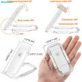 【Factory-direct】 LED USB Rechargeable Book Light Brightness Adjustable Eye Protection Clip Book Light Portable Bookmark Read Light. 