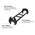Universal Sink Basin Wrench, Sink Wrench Faucet Plumbing Tool, Rotation High Strength UnderSink Faucet Wrench.