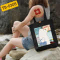 SamiaCrafts Heavy-Duty Canvas Tote Bag with Zipper for Women – Ideal for College, University, Shopping & Gym.