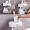1 Pcs Kitchen And Bathroom Wall Shelf Square -  Self - kitchen self  bathroom accessories - Family coloul. 