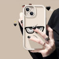 Funny Eyes Painted Case For iPhone 14 Cases Cover For iPhone 11 13 14 15 Pro Max 13 13Pro XS Max XR X 7 8 Plus SE 2022 2020 Case.