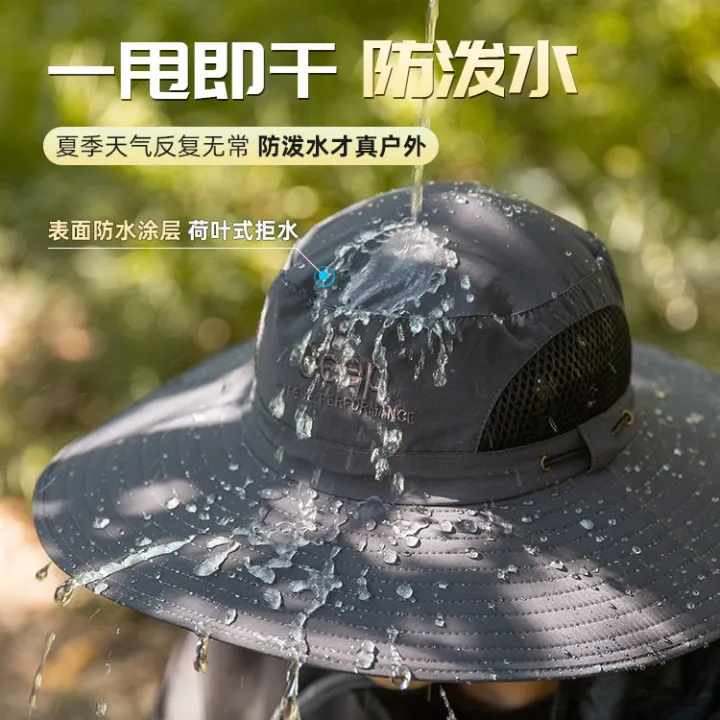 Men's%20Sun%20Hat%20Big%20Head%20Circumference%20Sun%20Protection%20Sun%20Hat%20Men's%20Widened%20Oversized%20Brim%20Water%20Repellent%20Quick-Drying%20Fishing%20Hat%20Summer%20-%20Image%205