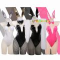 Sleep women NIKKE The Goddess Of Victory Bunny Girl Blanc Noir Cosplay Fantasia Costume Uniform for Girls Women Halloween Disguise Suit.
