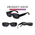 Retro celebrity Square Sunglasses men-women Rectangle Luxury Brand Designer Sun Glasses for Female Gradient Clear Small Lens tt2. 