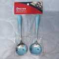6 Pcs Stainless Steel Sup Spoon Nova Blackberry Stainless Steel Sup Spoon For Children - Sup Spoon 15 Cm Long Sup Spoon. 