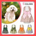 VibeVendor Dog Dress Puppy Summer Princess Dress S-xl.