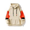 Autumn New Men's and Women's Patchwork Hoodie Couple Casual Loose Korean Style Junior High School Student Idle Style Top. 