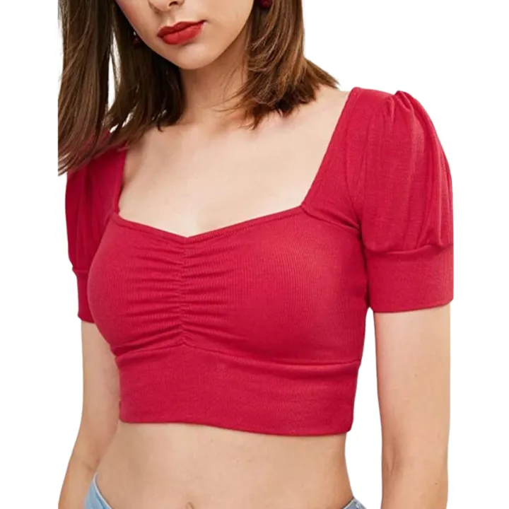 Cotton%20Crop%20Tops%20Blouse%20for%20Women%20-%20Blouse%20For%20Women%20-%20Image%202