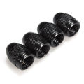 【Alizeker Mall】Brand New 4PCS Durable Aluminum Car Air Cover Tire Valve Wheel Stem Caps Dustproof Cover Car Accessories. 