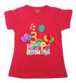 Birthday T shirt for kids  girls - T-Shirt For Women Gift Item. 