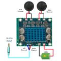 XH-A232 TPA3110 30W+30W 2.0 Channel Digital Stereo Audio Power Amplifier Board DC 8-26V 3A replace XH-M139 TPA3116d2. 