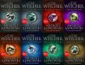 The Complete Witcher Series (8 Books Collection Set) by Andrzej Sapkowski (White Print). 