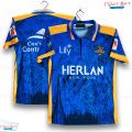 Dhaka Capaitals Premium Jersey For Men - BPL Half Sleeve Polo T Shirt - Dhaka Cricket Jersey 2025-26. 