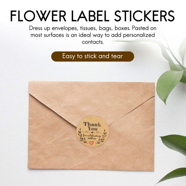 500%20Thank%20You%20Scrapbooking%20Label%20Adhesive%20Sticker%20Kraft%20Round%20Labels%208x5x4cm%20-%20Image%205