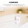 Multi-Functional Bathroom Wall Brush Long Handle Removable Household Floor Bathtub Brushes Ceramic Tile Sponge Cleaning Brush.
