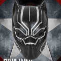Black Panther Helmet, Captain United States, Marvel Anime, Horror Drag Civil War Live Mask, Halloween Mask.