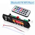 amplifier module and Car Amplifier Bluetooth MP3 Decoding Board Module FM Radio USB TF AUX Remote Control.