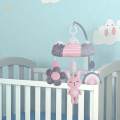 Newborn Crib Bed Around Baby Crib Mobile Toy, Sensory Toy Room Decor Crib Hanging Rattles Toys for Infant Toddler Newborn. 