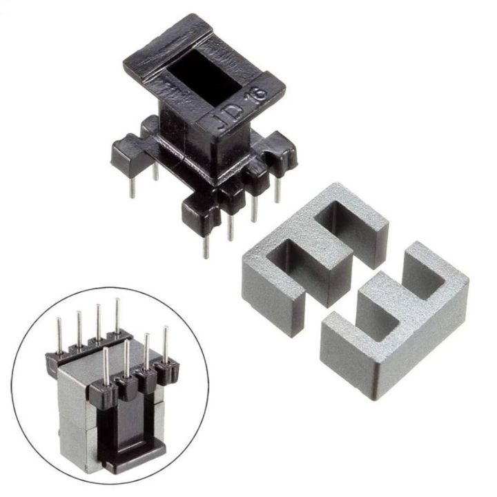 EE25%20Ferrite%20Core%20Transformer%20with%204+4%208-Pin%20Bobbin%20for%20Power%20Applications%20-%20Image%203