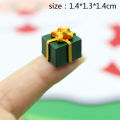 5PCS 1/12 Scale Miniature Dollhouse Christmas Gift Box Decoration Accessories.