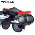 Fancy Slap Wristband Men Polarized Wrist Sunglasses Folding Women Roll Bracelet 2023 Trend Foldablen Square Sun Glasses.