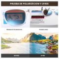 GM Brand Transparent Color Frames Sunglasses Men Women's Polarized Delicate Fashion Handmade Wood Sunglasses With Box. 