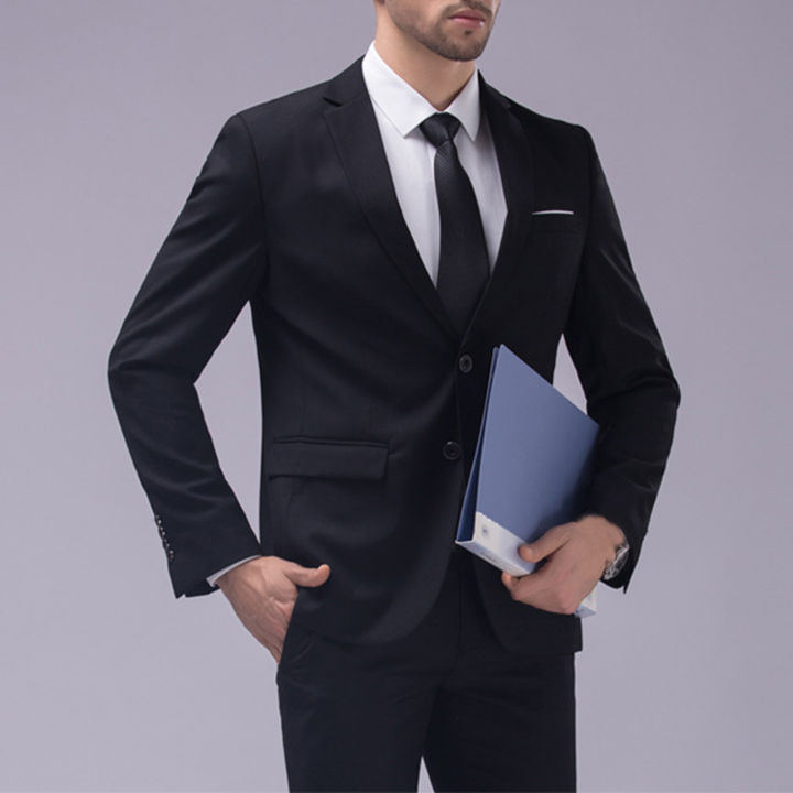 Blazer%20Pants%20Long%20Sleeve%20Pure%20Color%20Two%20Buttons%20Blazer%20Pants%20-%20Image%203