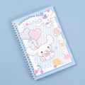 Kawaii Sanrio Kuromi Coil Notebook A5 Notebook Exercise Book Girls Cute Stationery Cinnamoroll Learning Stationery Notepad Diary.