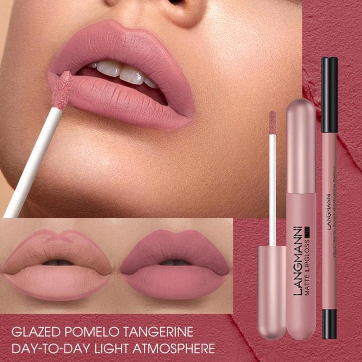 Lip%20Liner%20And%20Lipstick%20Set%206%20Matte%20Liquid%20Lipstick%20With%206%20Smooth%20Lip%20Liner%20Pencil%20One%20Step%20Lip%20Makeup%20Kits%20Gifts%20For%20Women%20-%20Image%206