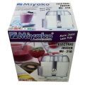 Miyako MJ-210 Juicer Machine For Household & Commercial Use..