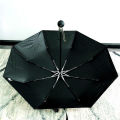 Windproof Automatic Folding Umbrella Rain Women Umbrellas For Men Black Coating Parasol Luxury Anti UV Three-fold Sun Umbrella House Foocus. 