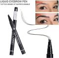 HANDAIYAN Waterproof Eyeshadow Pen Eyeliner Eyebrow Pencil EYEBROW ENHANCING PEN WATERPROOF -05 BLACK). 