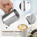 Stainless Steel M-ilk Creamer Frothing Pitcher Foamer Cup 12oz (350ml). 