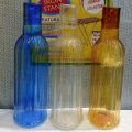 For Summer, Very High Quality 1000ml BPA Free Transparent Water Bottle- Multicolor - Water Bottle - Water Bottle.