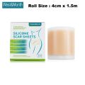 【Sleek】 Scar Sheets Patch Painless Scar Repair Tape Roll Effective Scar Removal Strips For C-Section Keloid Surgery Burn Acne.