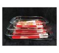 Oven Proof Glass Serving Dish - Transparent 3 Pcs Set. 