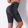 Slim Fit High Waist Yoga Sport Shorts Hip Push Up Women Plain Soft Nylon Fitness Running Shorts Tummy Control Workout Gym Shorts.