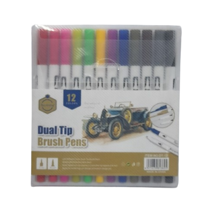 Keepsmiling%20Dual%20Tip%2012%20pcs%20Brush%20Pen%20Art%20Marker%20:%20Keep%20Smiling%20-%20Image%205