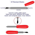 Cutting Blades­ for Cricut Explore Air/Air­ 2/Maker, 0/45/60 Degree Standard Deep Cut Vinyl Fabric Replacement Blades for Cricut Maker Machines. 