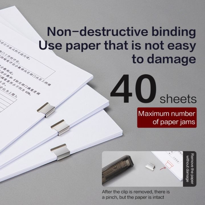 RHS%20Online%20Staple%20Metal%20Clip%20Push%20Hand%20Paper%20Clipper%20with%20Refills%20Fixing%20Organizing%20Stapler%20Reusable%20Push%20Clamp%20for%20Document%20File%20-%20Image%204