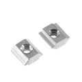 M3 M4 M5 T Block Square Nuts T-Track Sliding Hammer Nut for Fastener Aluminum Profile 2020 Series. 