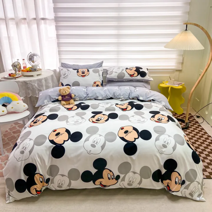 New%20Cartoon%20Skin-Friendly%20Four-Piece%20Set%20Student%20Dormitory%20Children's%20Household%20Bedding%20Quilt%20Cover%20Bed%20Sheet%20Fitted%20Sheet%20Wholesale%20-%20Image%202