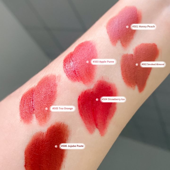 HAI%20LUN%20LI%20REN%20Velvet%20Matte%20Lip%20Tint%20Long-lasting%20Waterproof%20Silky%20Texture%20Lip%20Stick%20Red%20Brown%20Liquid%20Lipstick%20Lip%20Makeup%20Cosmetics%20-%20Image%208