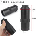 SONY 48MP 4K 1080P HDMI USB Digital Video Monocular Microscope Camera 130 Zoom C-Mount Lens For Phone Soldering Repair Tools.
