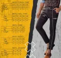 Oxygen Mens Classic Blue Slim Fit Denim Jeans -Jeans Pant. 