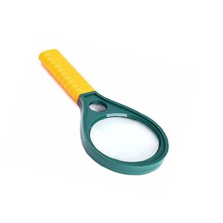 Magnifying Glass 65Mm - Yellow And Green - Magnifying Glass